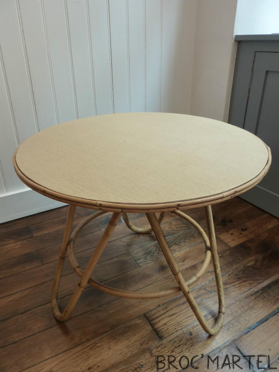 Rotin Intérieur Table Basse En Déco CxBoed