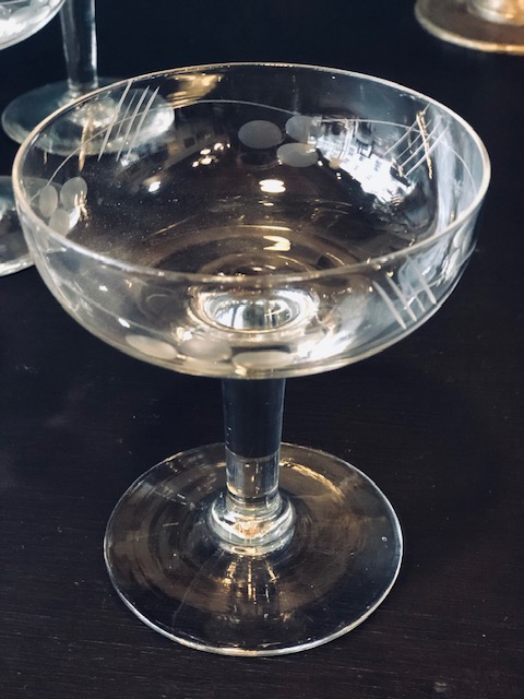 10 coupes à champagne vintage