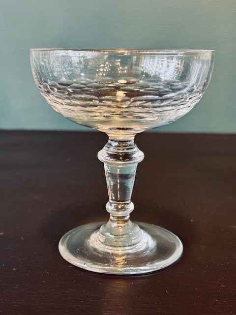 10 coupesà champagne verre ancien 