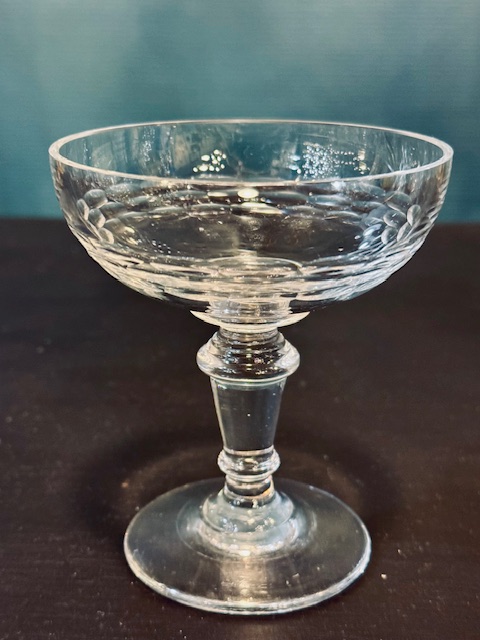 10 coupesà champagne verre ancien 