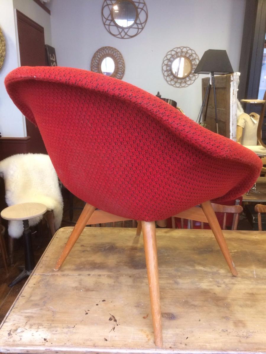 Fauteuil vintage frantisek jirak
