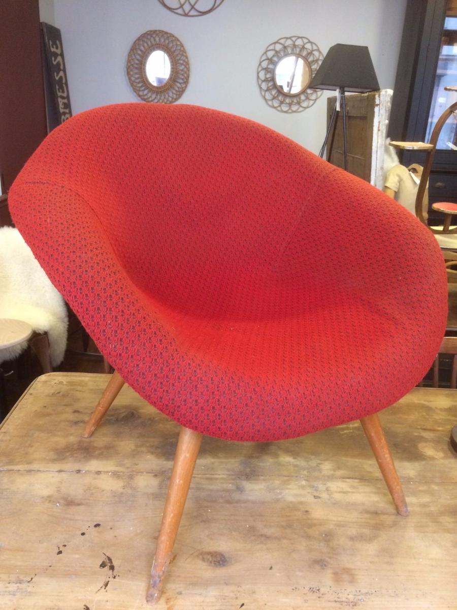 Fauteuil vintage frantisek jirak