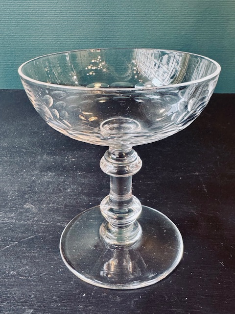 11 coupes à champagne cristal Saint Louis