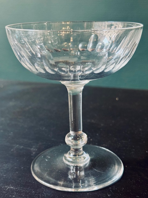 11 coupes à champagne cristal Saint Louis