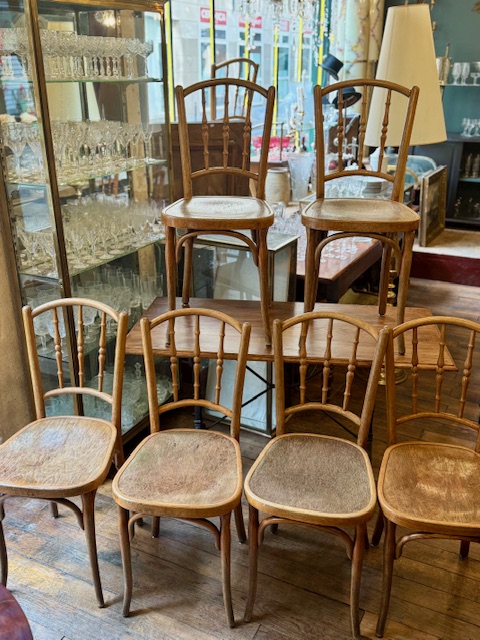 2 chaises de bistrot de Jacob et Josef Kohn