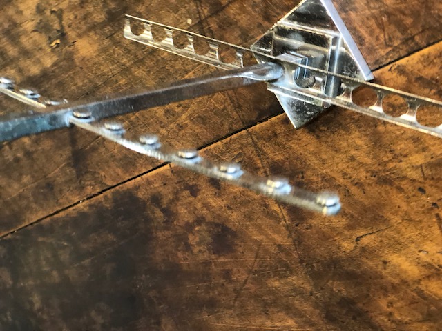 2 supports de couteaux pour coutellerie art déco