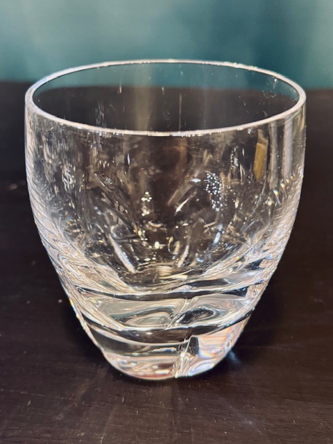 5 verres à whisky en cristal signé Lalique France