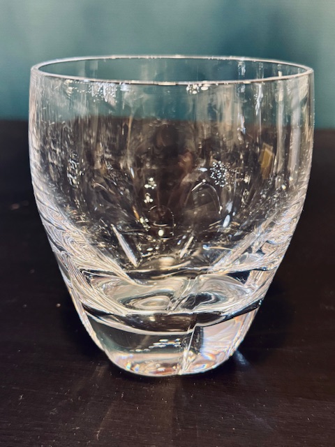 5 verres à whisky en cristal signé Lalique France
