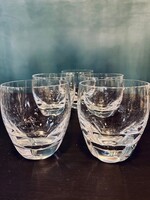 5 verres à whisky en cristal signé Lalique France