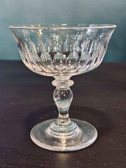 6 coupes à champagne cristal Saint Louis