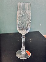 6 flûtes à champagne cristal de la Cristallerie de Lorraine