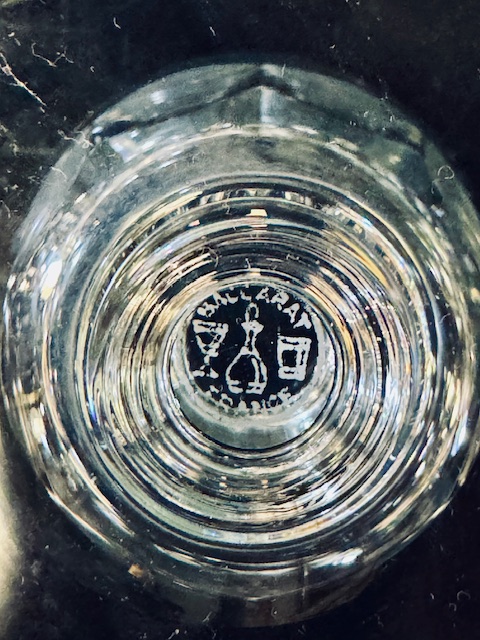 6 verres à eau cristal Baccarat Missouri