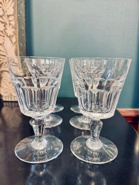 6 verres à eau cristal Baccarat Missouri
