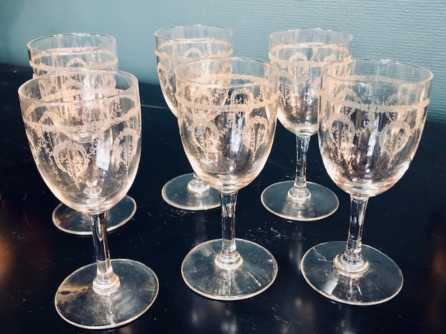 Verres à vin blanc Vineas Cl 35, Cristal, 6 pièces