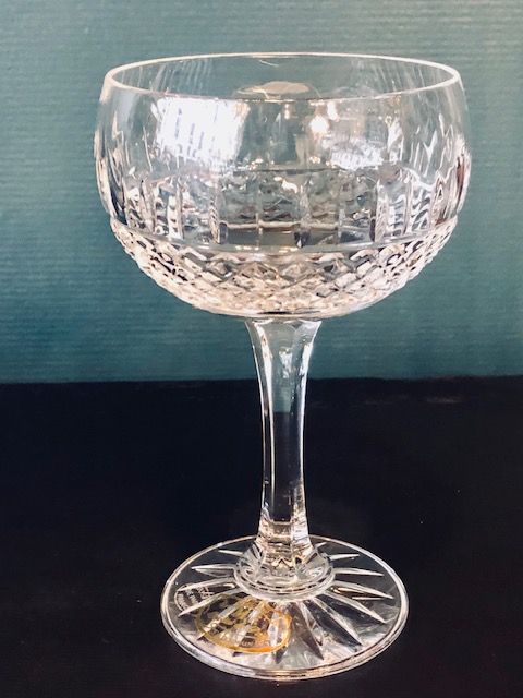 6 verres à vin cristal de Paris