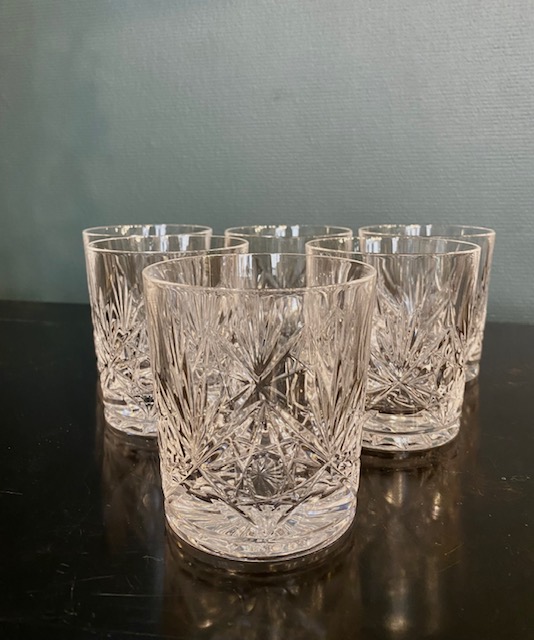 Verre à Whisky en verre taillé