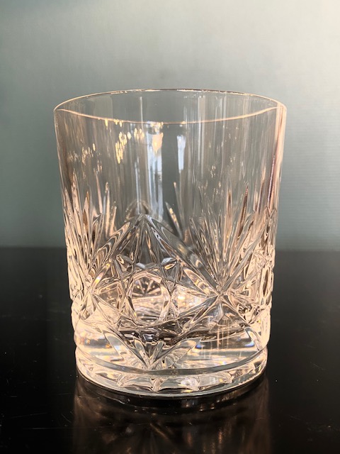 Verre à Whisky en Cristal Taillé