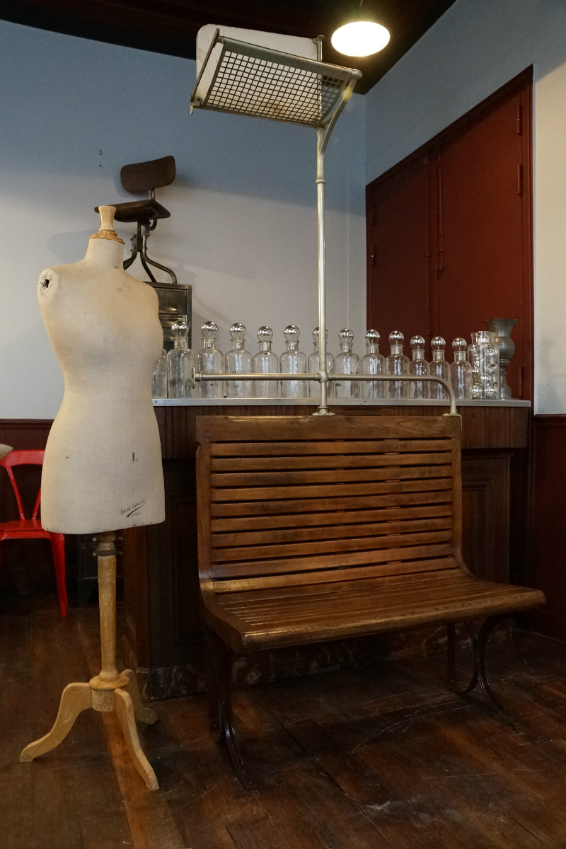 Banquette de métro des années 30