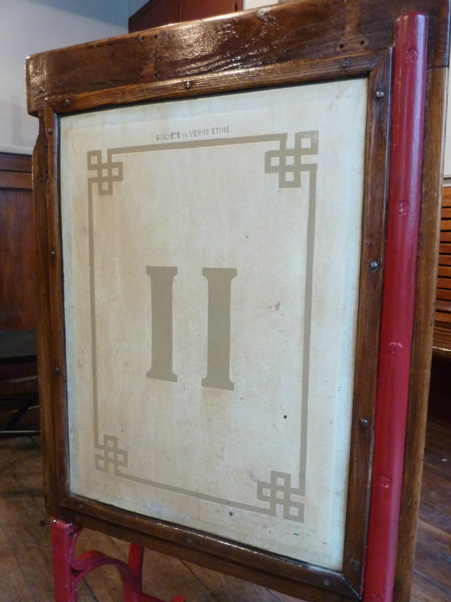 Banquette de métro une place 