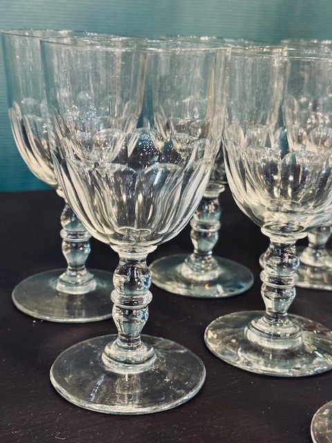 7 verrs à pied anciens