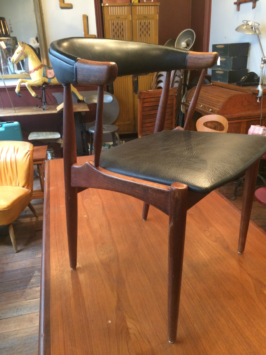 Lot de 6 chaises design danois en palissandre