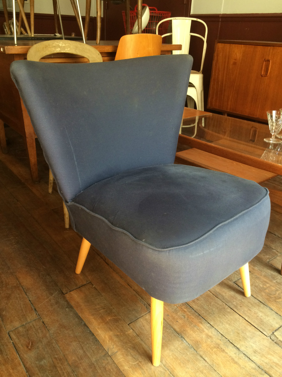 Fauteuil cocktail vintage