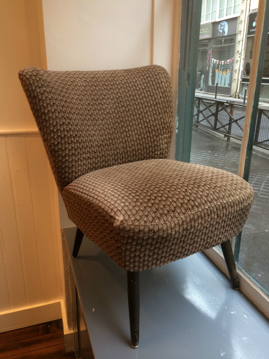 Fauteuil cocktail vintage année 50