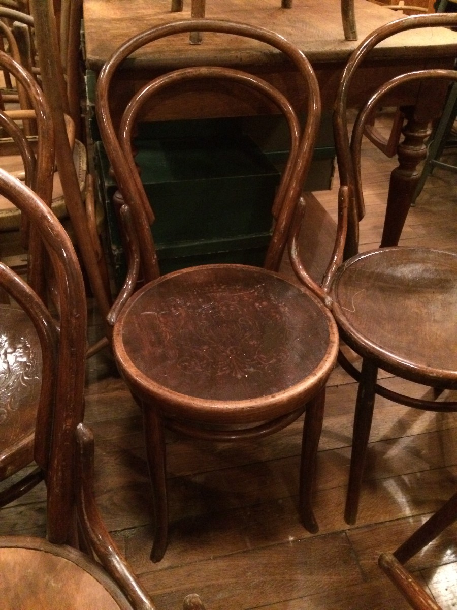 Chaises de bistrot-Fishel