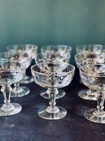9 coupesà champagne Louis Philippe