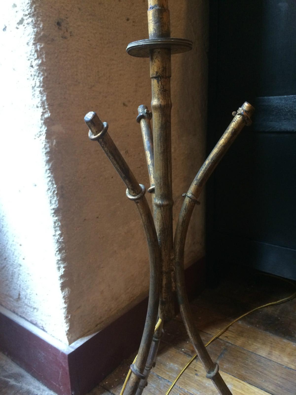 Lampadaire bambou dlg de Baguès