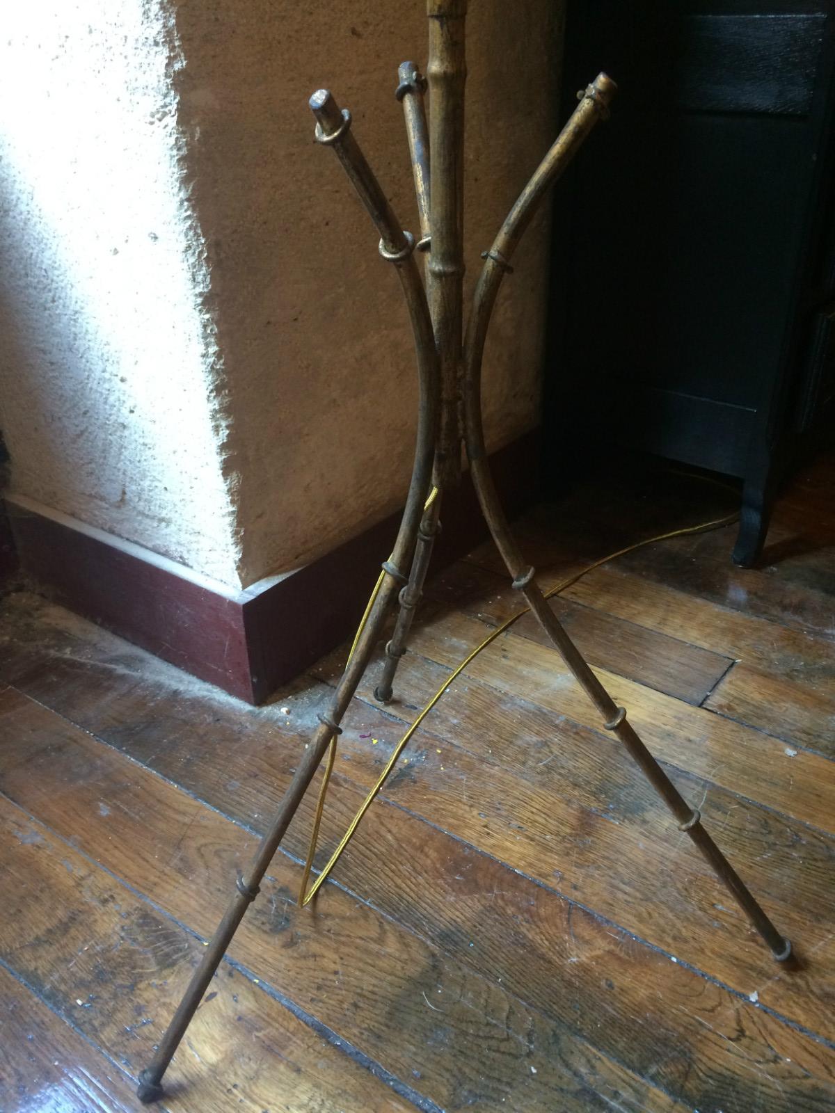 Lampadaire bambou dlg de Baguès