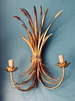 Applique épi de blé métal doré Masca