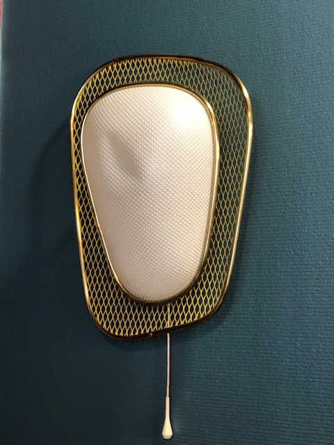 Applique vintage métal et polypropilene