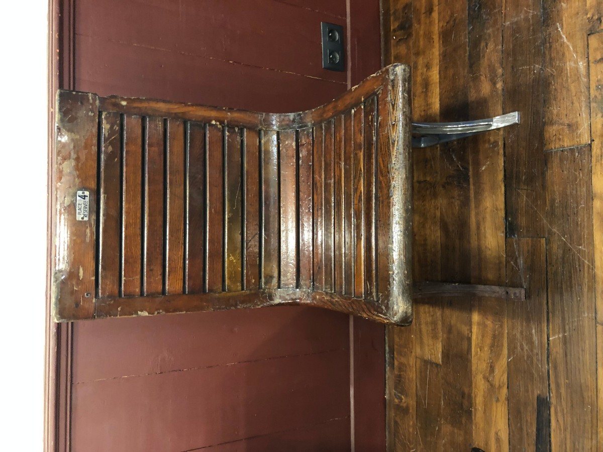 Banquette de métro Sprague