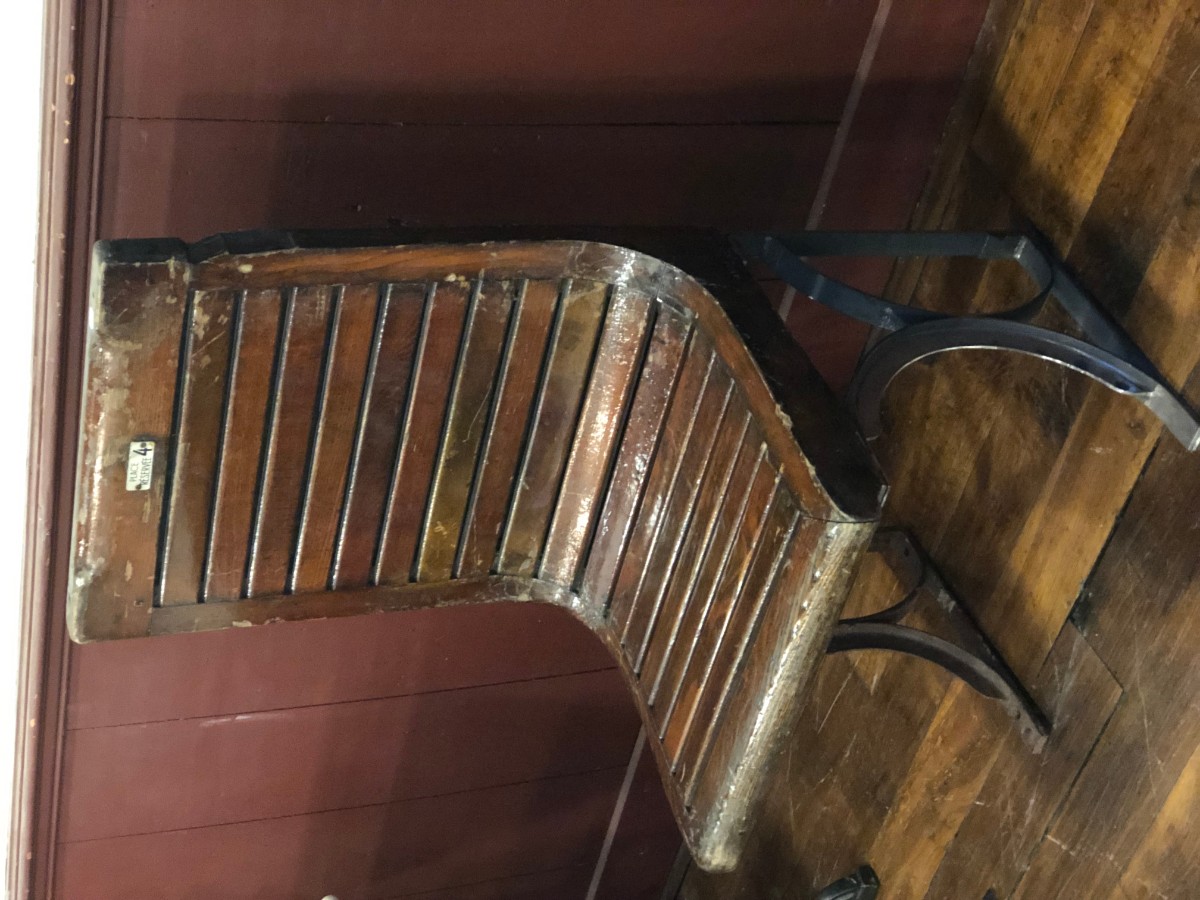 Banquette de métro Sprague