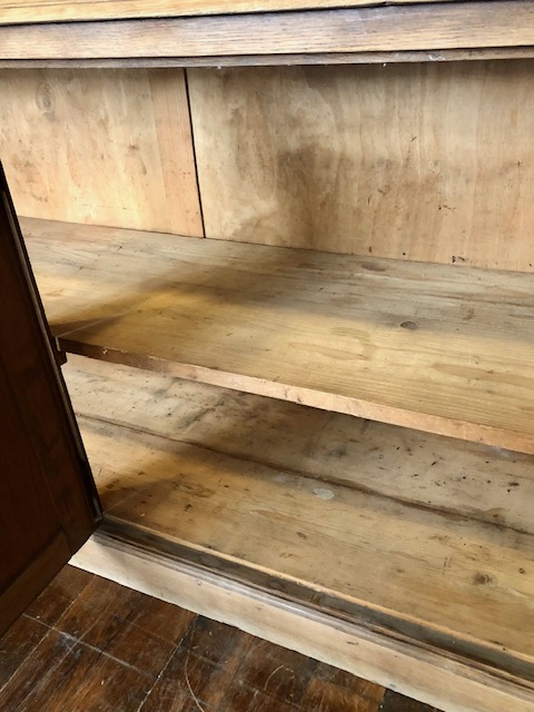 Buffet verrier en chêne