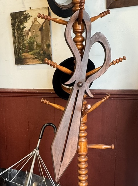 ciseaux - Ensiegne de tailleur en bois 