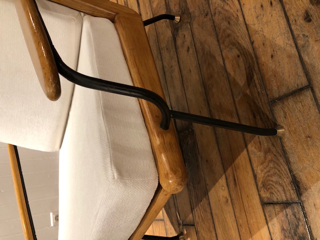 Ensemble canapé Boomerang fauteuil Hans Mitzalff