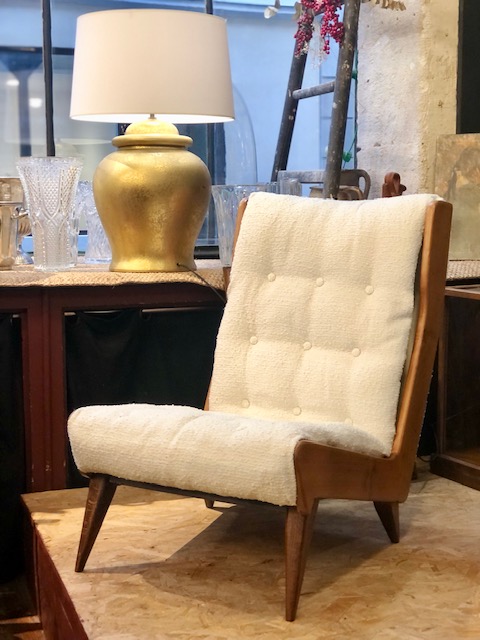 Fauteuil design vintage année 60