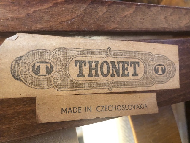 Fauteuil Thonet Boomerang 1960