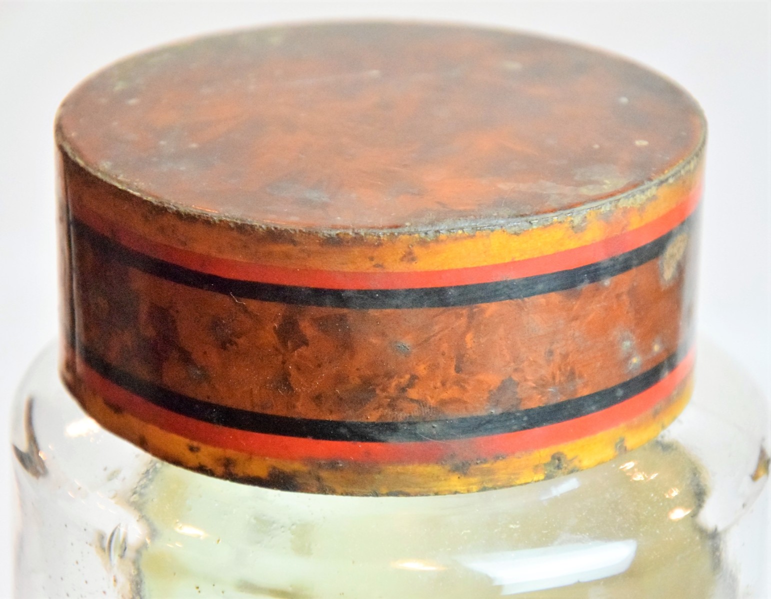 Flacon à pharmacie ou herboriste ancien