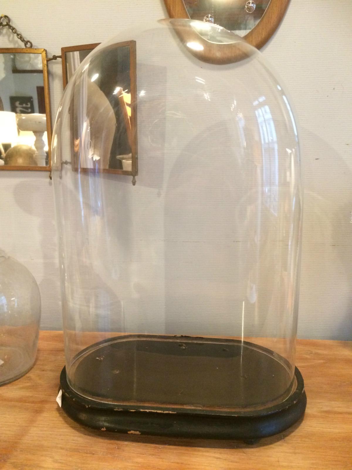 globe de mariée en verre Napoléon 3