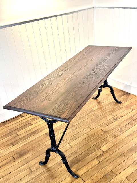 Grande table de bistrot 6 personnes