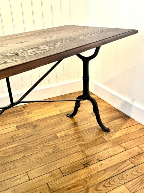 Grande table de bistrot 6 personnes