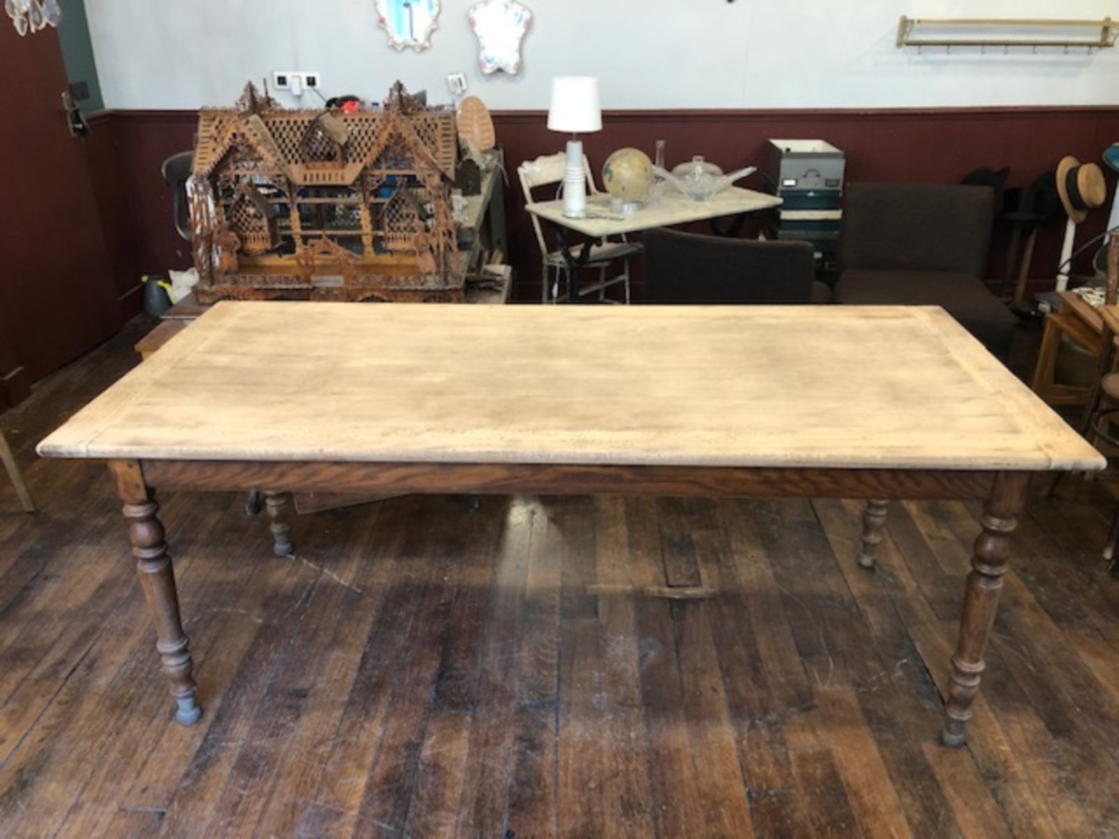 Grande table de ferme 