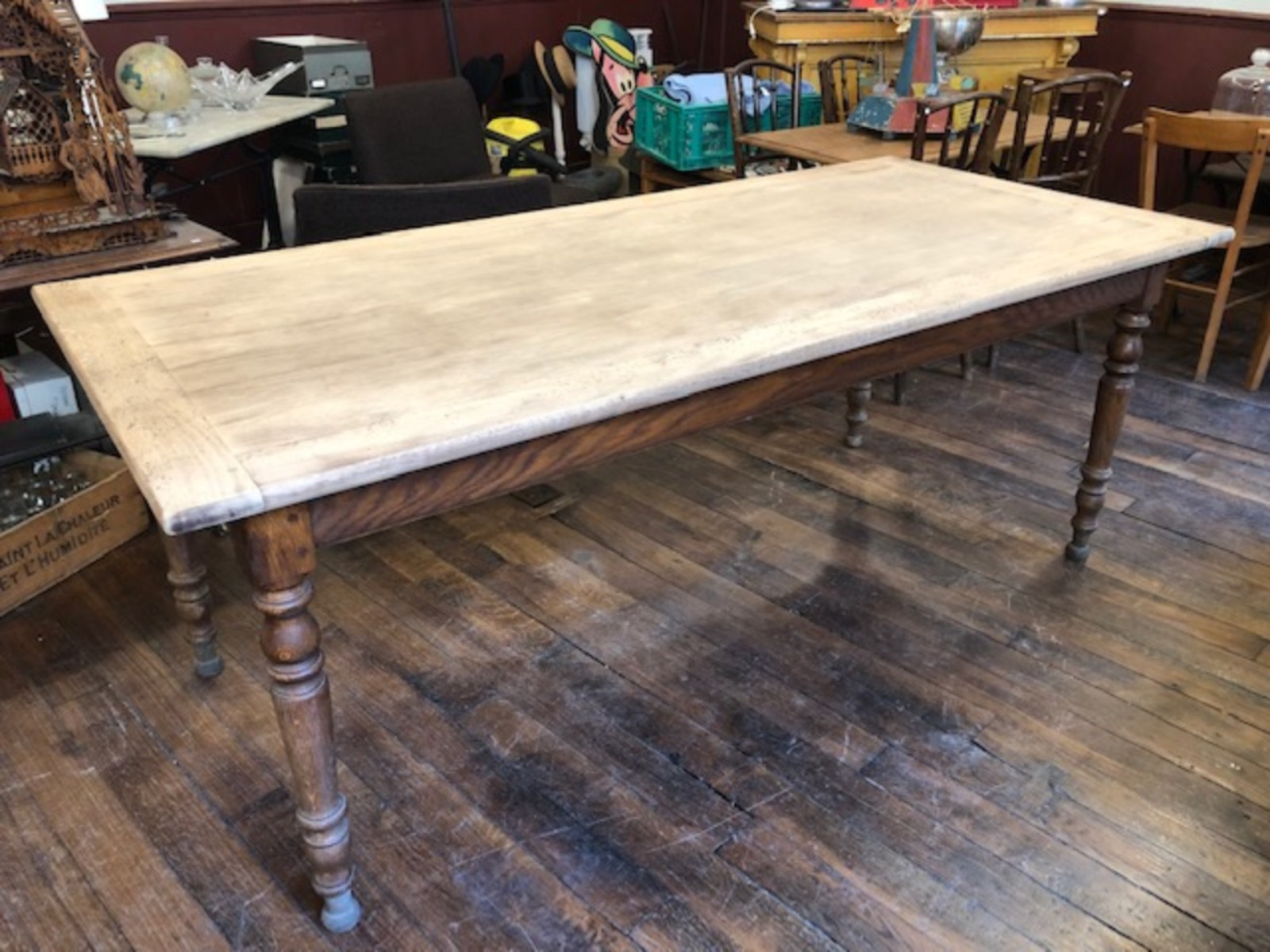 Grande table de ferme 