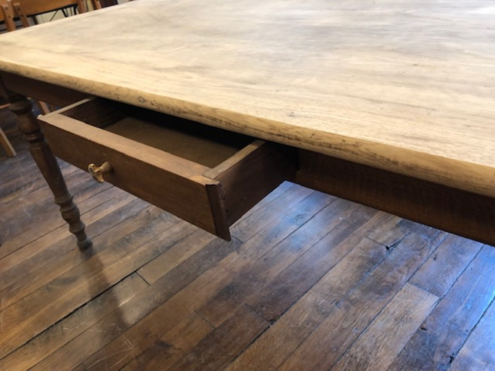 Grande table de ferme 