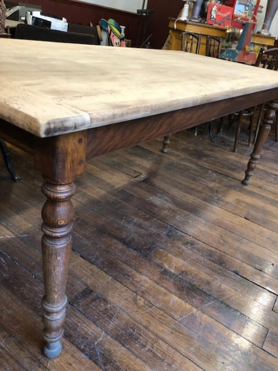 Grande table de ferme 