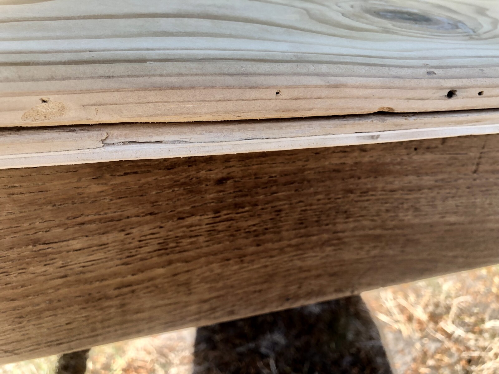 Grande table de ferme en bois naturel