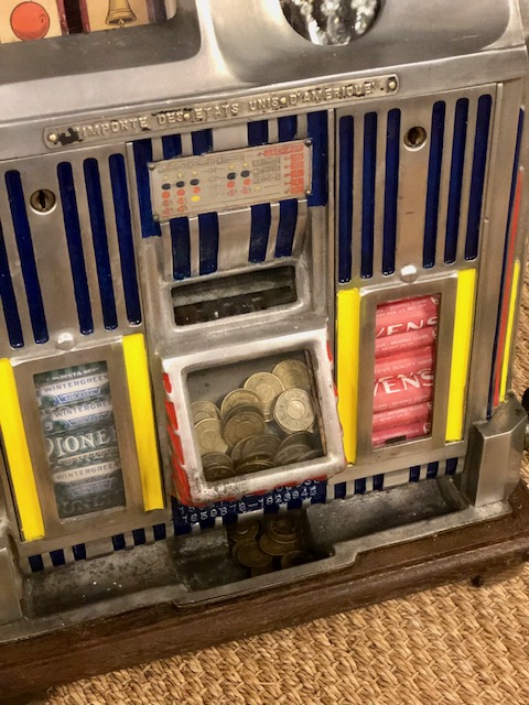 Machine à sous Jennings Duchess front vendor 1930